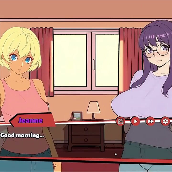 Futanari Have a Heart Too Futa Hentai Game Ep.1 Lesbian Romance with Her New Roomate!