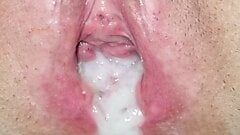 British bbw wife – Anal to pussy gaping creampie