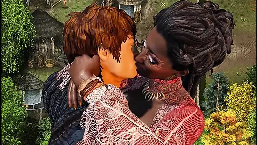 Struggle with sins  nyra (Tribal ) fucks infront of her tribe by her husband