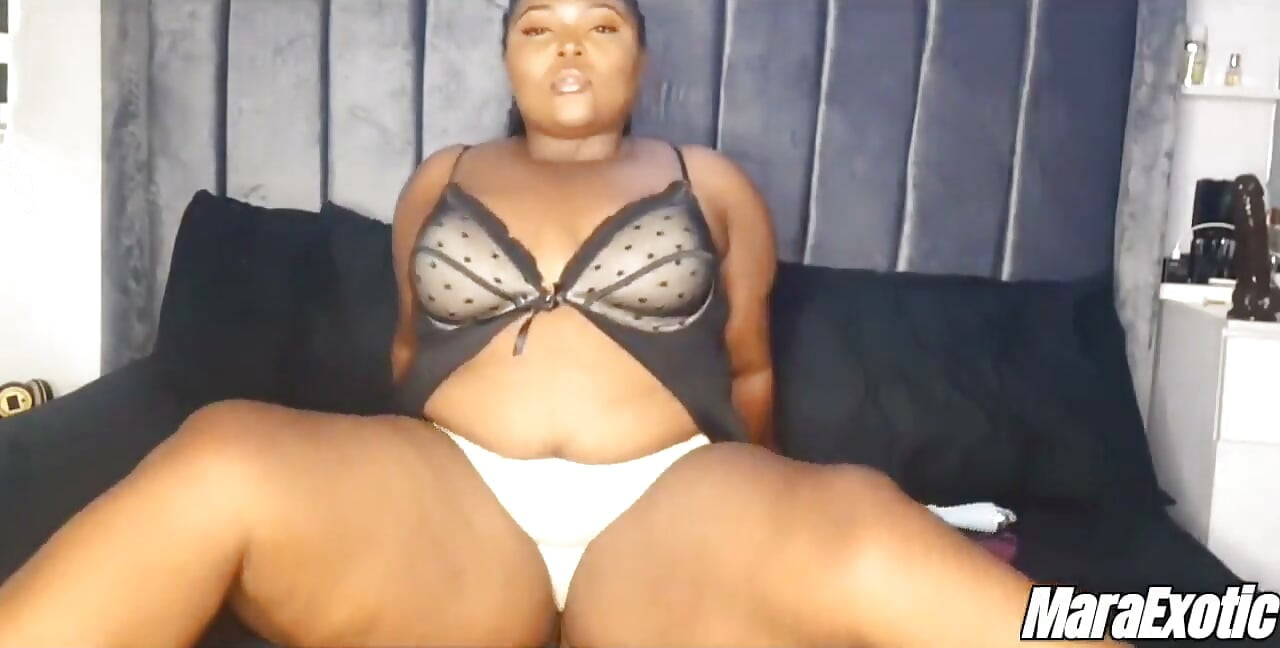 Horny BBW Wife Juicy Pussy Fun Time Double Toy Penetration | Full Video on Red - Mara Exotic