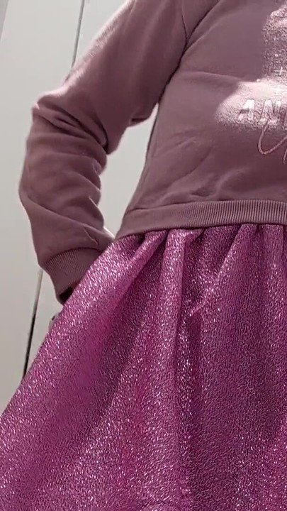 Powerful moment from "Sexy brunette tries on clothes in fitting room. I'm looking at a hairy mom, hairy pussy, big tits,"