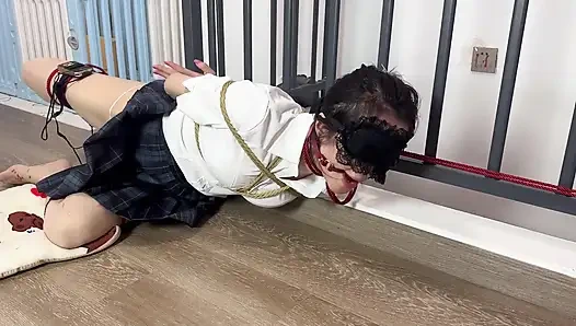 Yumeng Punishment Kneeling + Electric Shock + Orgasm