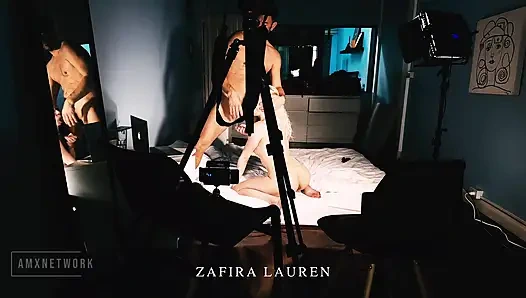 Di balik layar sama model faphouse zafira lauren