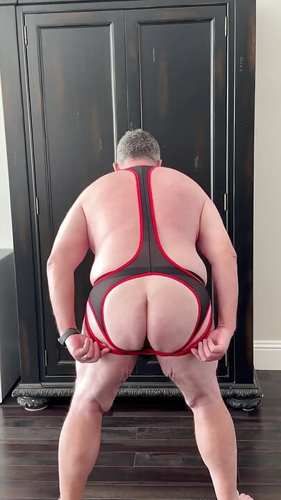 Wresting Coach Modeling Uniform