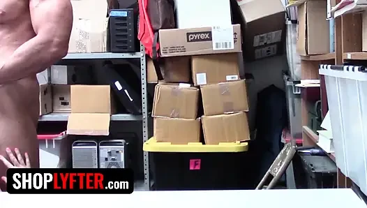Shoplyfter - This Beautiful Teen Will Be Sorry for Trying to Steal From Justin Magnum's Store