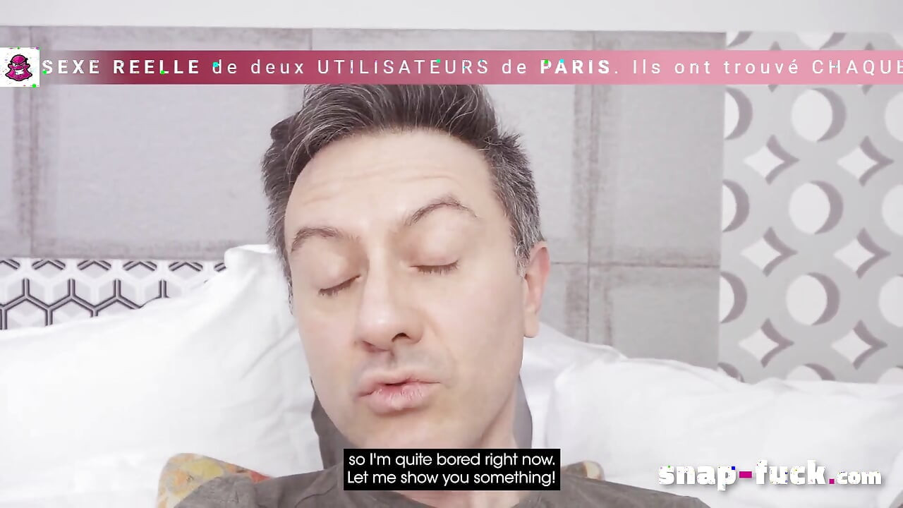 Perfect French room service: Maid cleans his room and dick! (French Porn)! Snap-Fuck