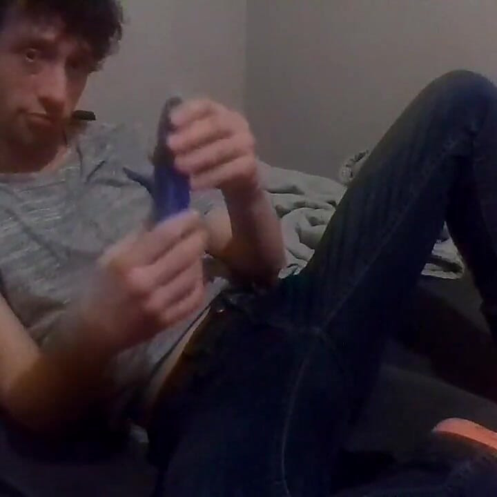 Stuffing My Barenaked Asshole Rough Solo with My Thick New Vibe and No Lube, Dry Fucked