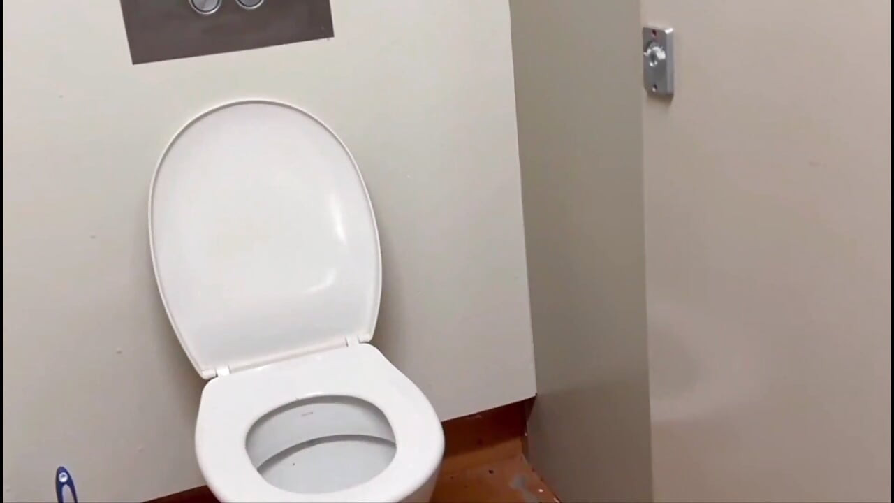 Dogging a Random Stranger in a Public Restroom