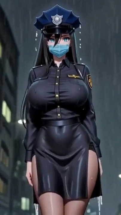 Cute police officer dance, Ai animation | Clip 1