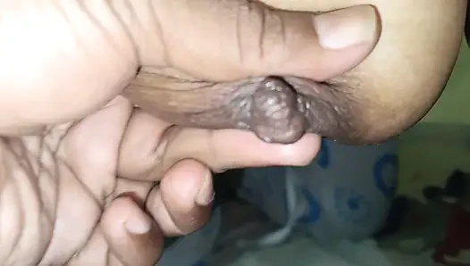 Chennai, tamilische hausfrau mit gesicht