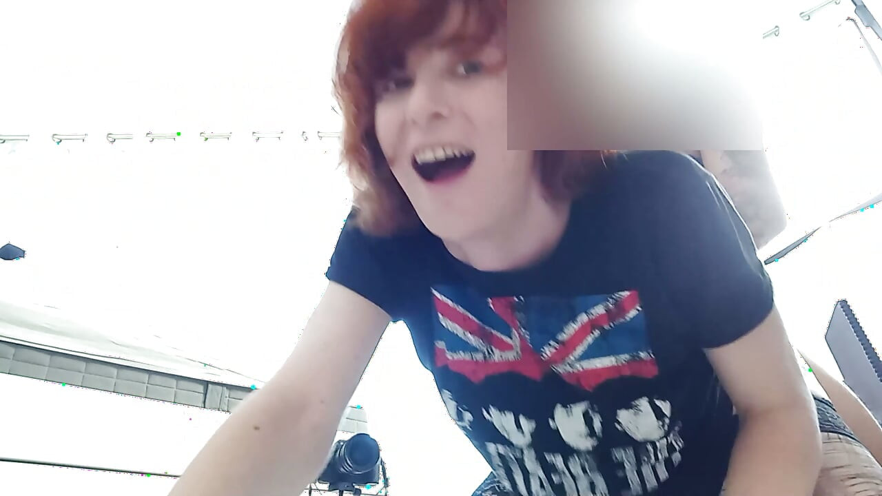 anal creampie in a tgirl asshole