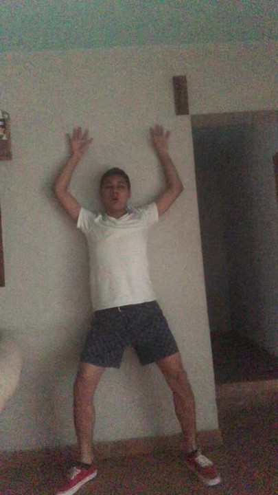 Daddy's boy dancing