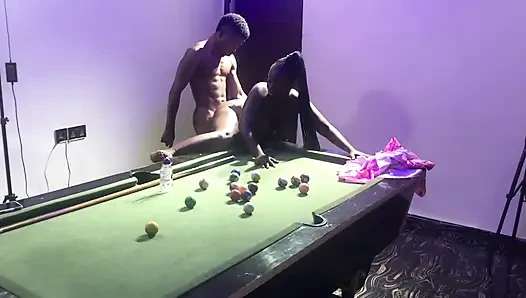 Homemade Amateur Sex by the Snooker