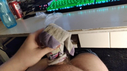 Girly Feet Boy - Fan Cums Into My socks