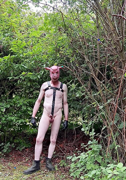 Man Makes His Big Cock Jump Up And Down