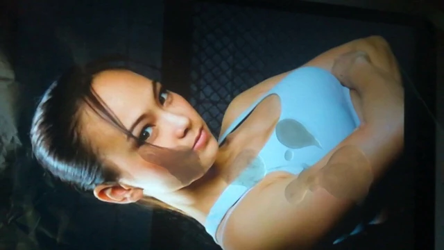 Michelle Waterson face cumtribute