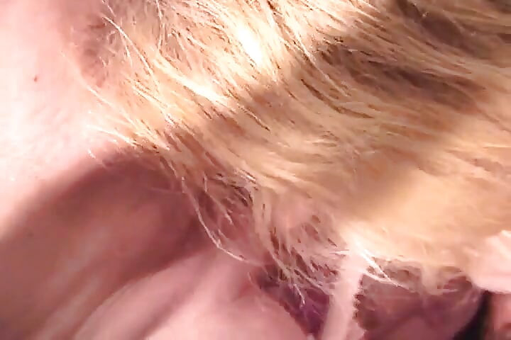 Blonde Babe Getting Fucked in a Threesome by Two Big Cock
