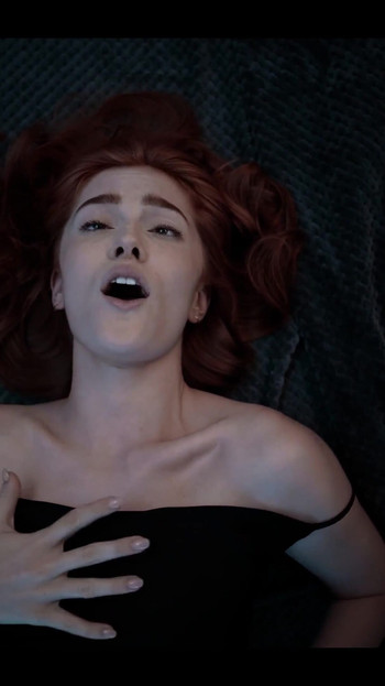 Thrilling moment from "Date With Jia Lissa - Horny Redhead Femdom Fuck with Creampie 69 and Cum in Mouth"