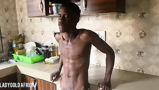 My Stepdad Sexy Wife in the Kitchen and a Hot Bikini