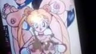 Sperma eerbetoon aan Sailor Moon