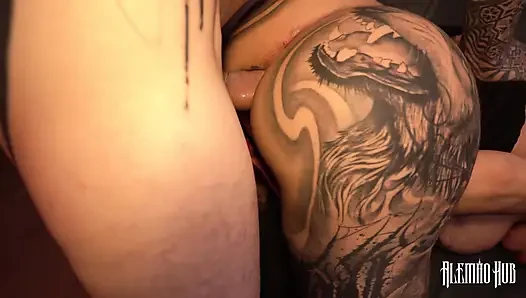 Andressa Urach's Tattoo Pussy Gets Fucked Hard