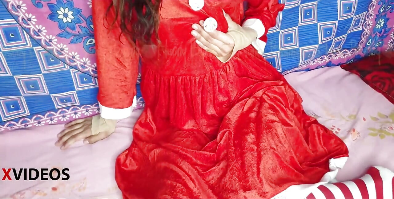 Big Ass Indian Teen Roleplay Fuck in Closeup with Step Stepbrother on Christmas Eve