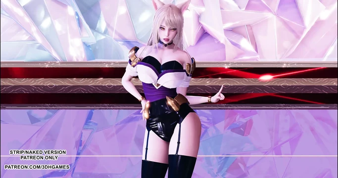 MMD GFRIEND - MAGO Ahri KDA Hot Kpop Dance 4K 60FPS