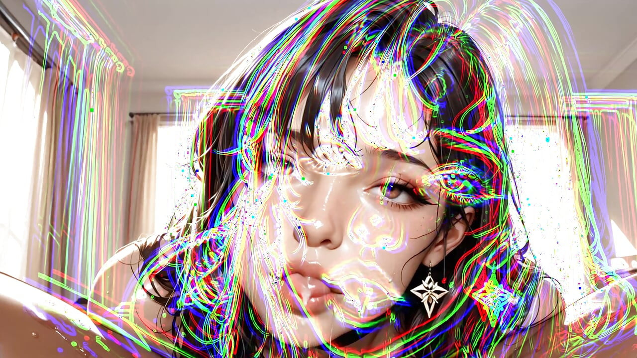 BEAUTIFUL YOUNG WOMAN SUCKS COCK WANTING IN BED - ULTRA REALISTIC AI