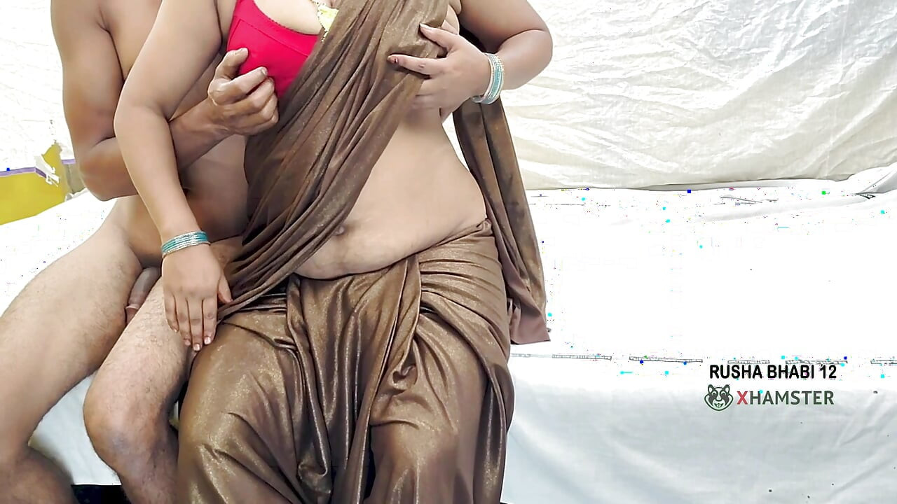 Stepmom was horny in monsoon finds dick inside the house