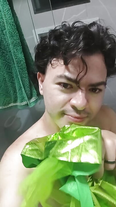 Gay femboy brazilian bikini