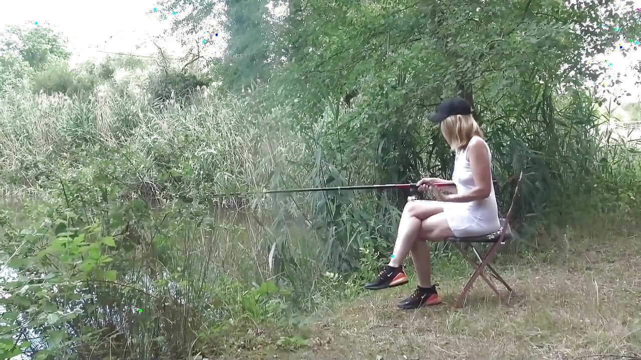Louise Du Lac Masturbates on the Lake