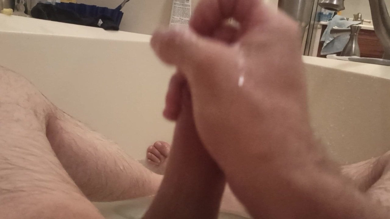 Rubbing one out :(