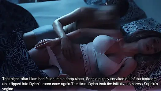 Bir evli kadın ve üvey anne gerçek sikişiyor Sophia gecenin ortasında bile Dyl'i baştan çıkarıyor