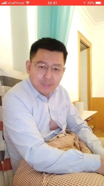 Chinese step dad on cam