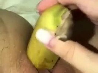 Masturbe dengan pisang