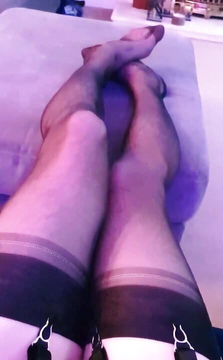 ถุงน่องแฟชั่นเต็มที่เย้ายวนมาก สามารถทําเช่นนี้ทั้งวัน