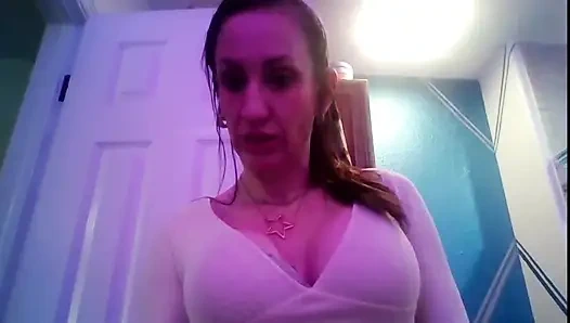 Horny Girl Rubs Her Pussy When Mans Not Looking