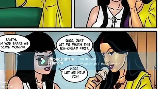 Savita bhabhi aur annie ki gaand faad chudai.