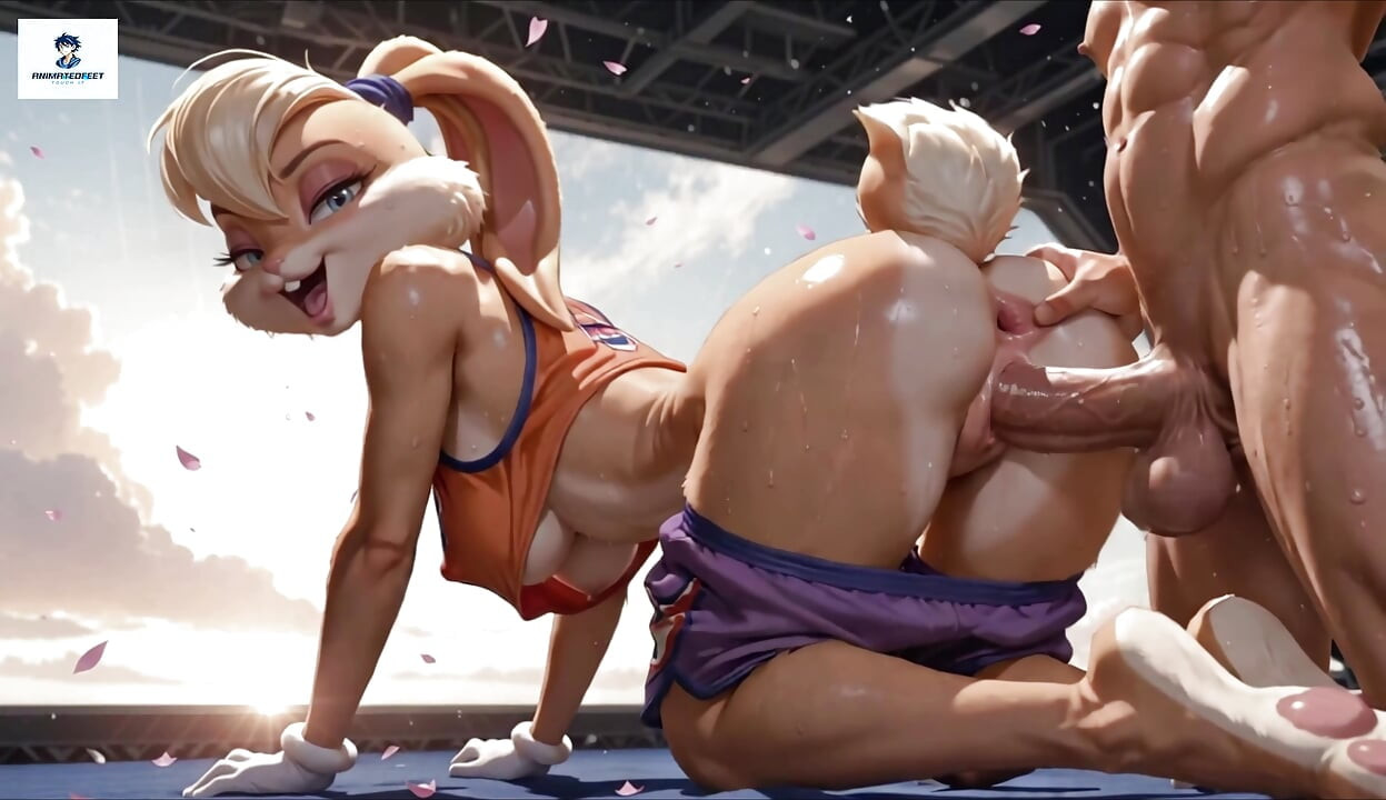 Animated Lola Bunny Space jam anal doggy hentai feet