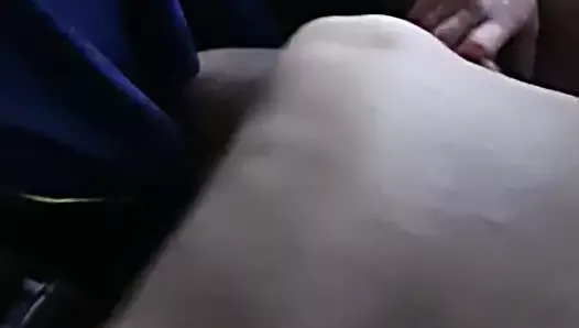 Polish Mature blowjob in car