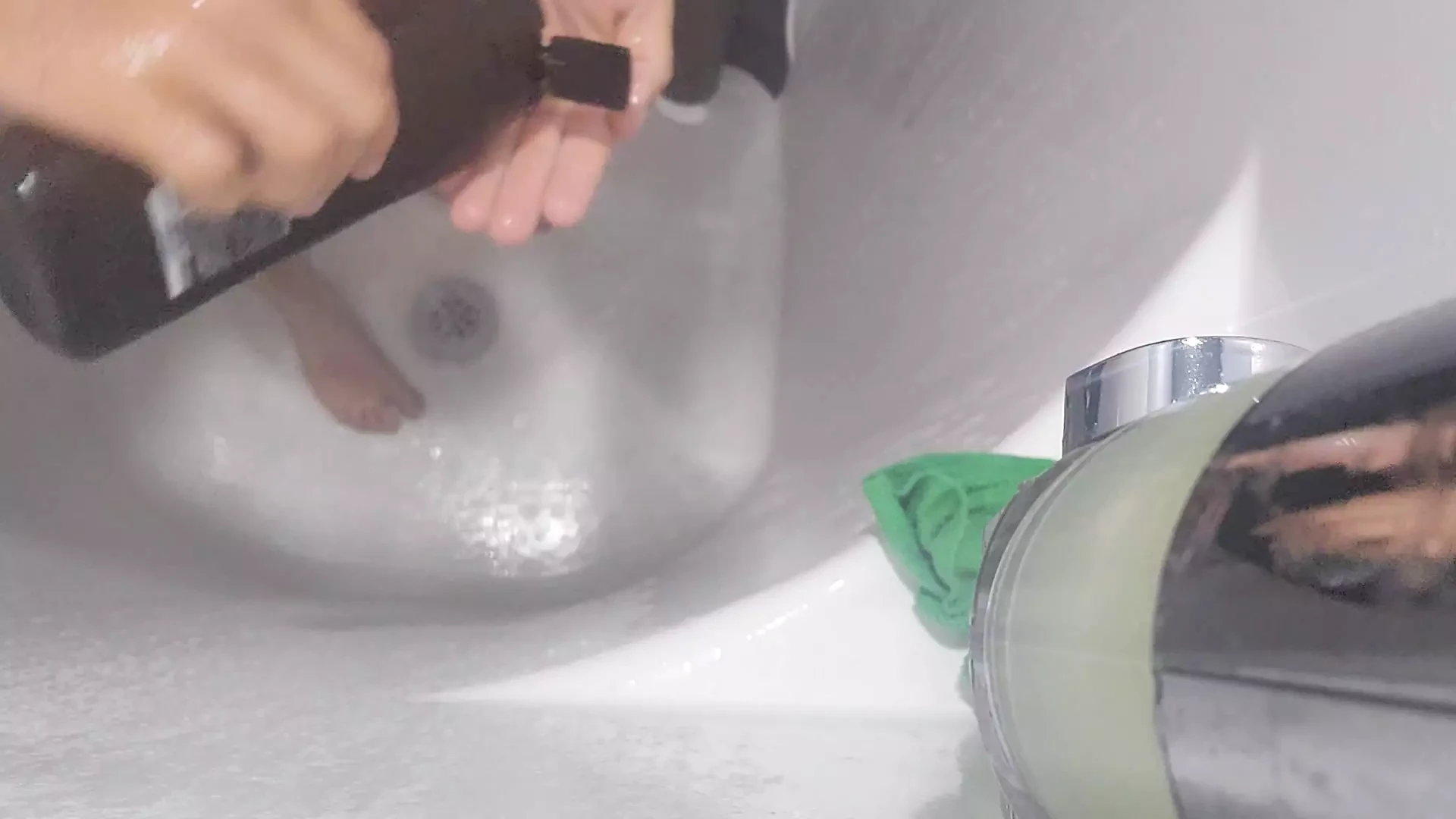 L’heure de la douche à la salle de sport