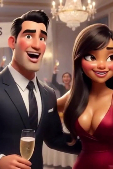 Stepdaughter Becomes the Virgin of the Porn Theater After Illicit Desire for Stepfather (ai Generated)