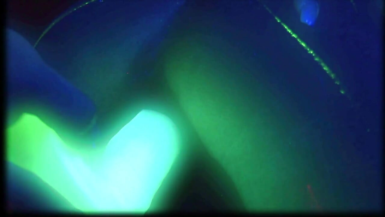 Lesbiska slampor i fisknät knullar varandra med en dildo