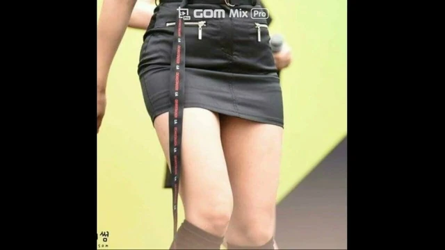 Apink Eun-ji Hopefully sky(Eun-ji legs zoom-in)
