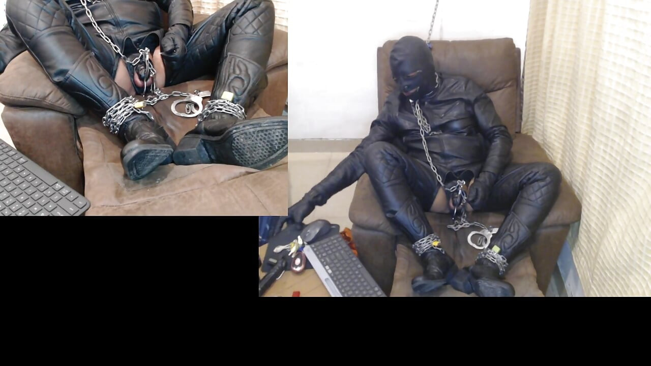 Selfbondage Leather Gay Live