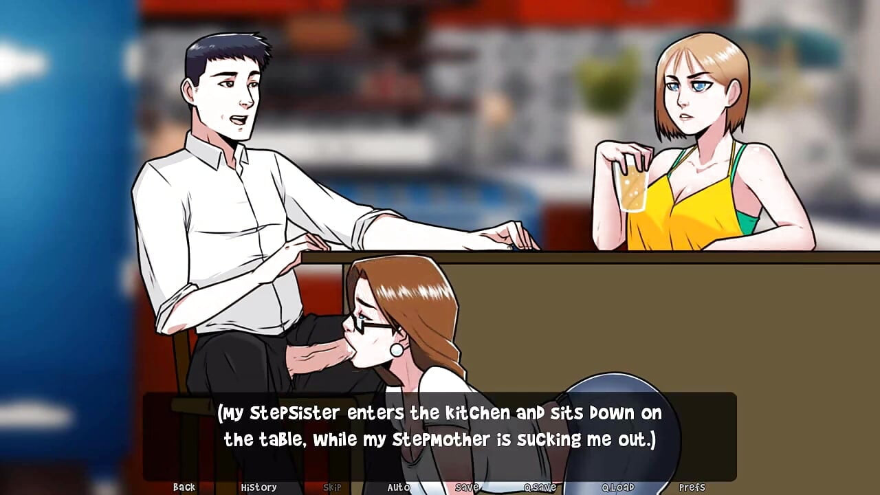 Dawn of Malice: stepmom sucks her stepson's big cock, got covered with sticky cum ep 18