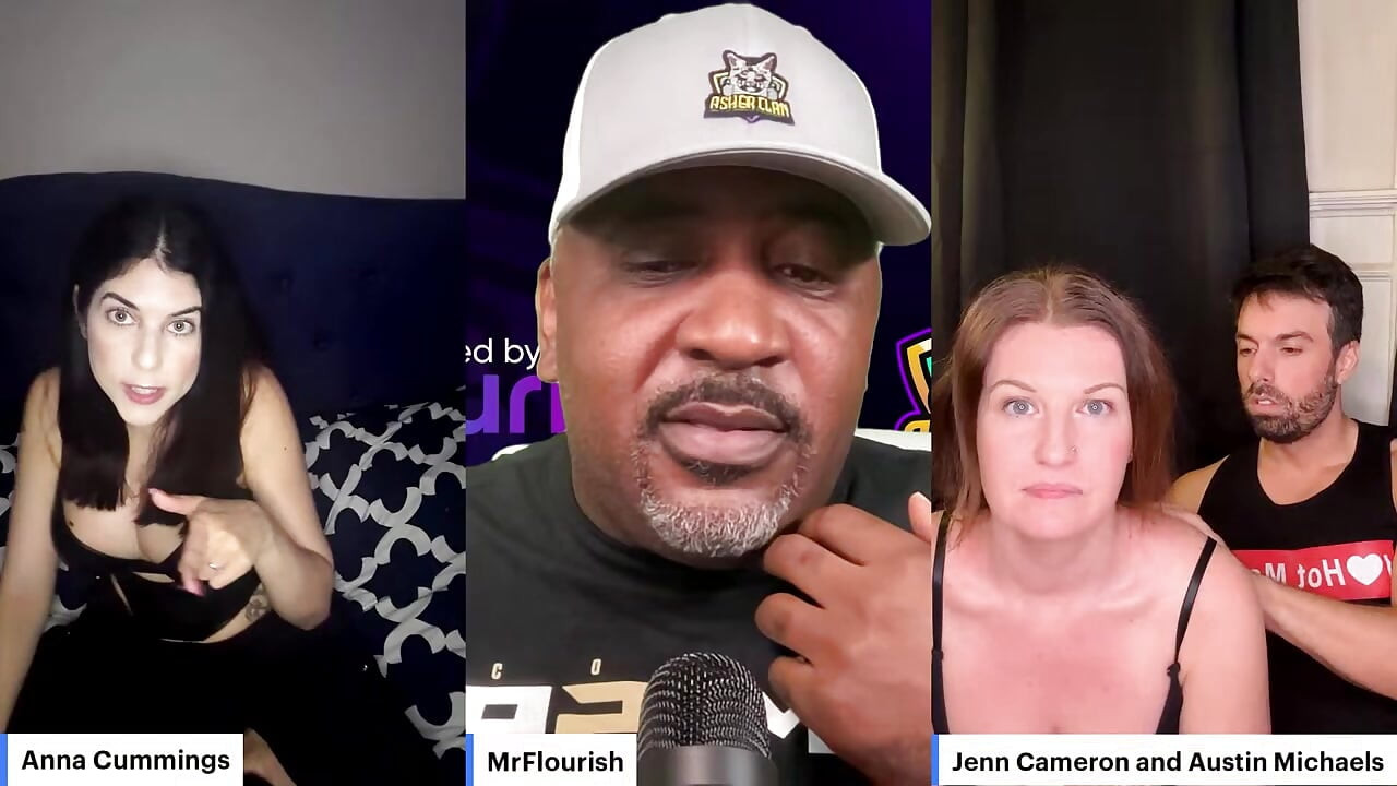 Mrflourish Podcast the Morning After with Guest Adult Star Anna Cummings