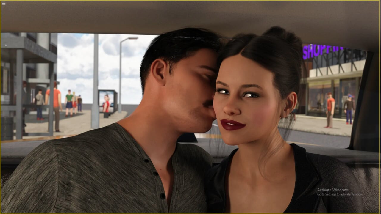 Wife Having Fun With Stranger Infront Of Cuckold Husband In Taxi