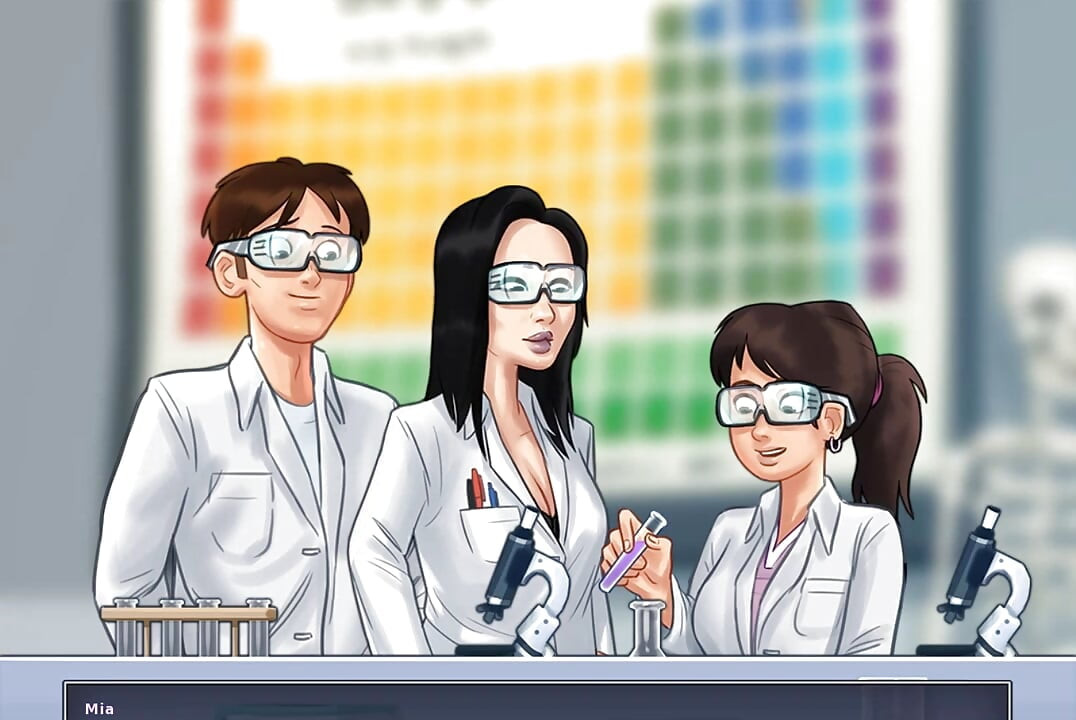 Summertime Saga Reworked - 13 Underneath the Lab Coat by Misskitty2k