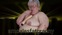 Naked Fat Granny With A Tasty Body Part 1